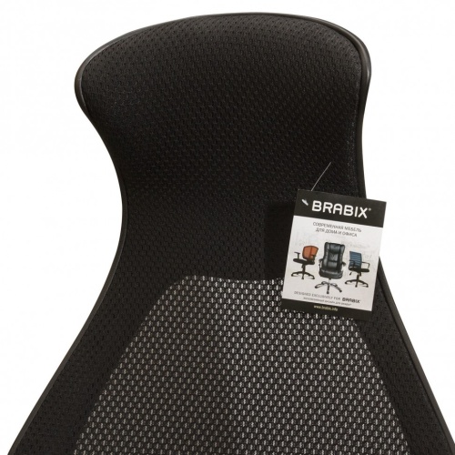 Кресло офисное Brabix Premium Genesis EX-517 тань/экокожа/сетка, черное 531574 фото 3
